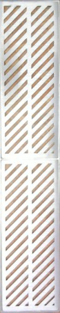 20X100 Grelha Diagonal